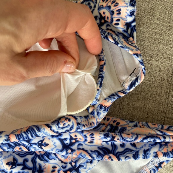 Victoria’s Secret Blue Paisley Bikini Set - 34B & XS - Picture 7 of 9